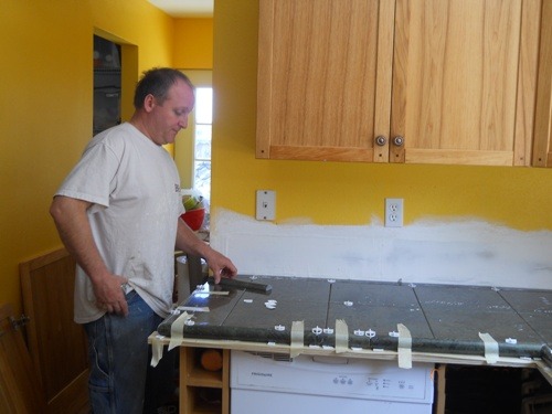 Granite Countertop Installation on Fox Island